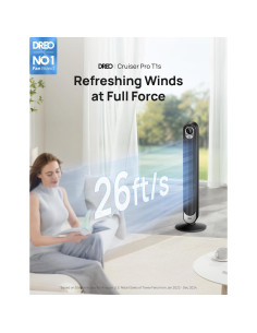 Ventilador Torre Dreo DR-HTF001S WiFi Control Voz 6 Velocidades 2