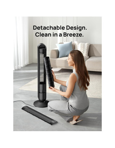 Ventilador Torre Dreo DR-HTF001S WiFi Control Voz 6 Velocidades