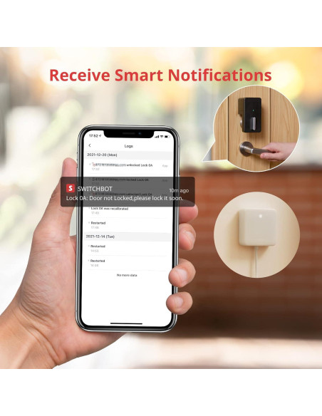 Cerradura Inteligente SwitchBot WiFi Adaptable a Cerrojo