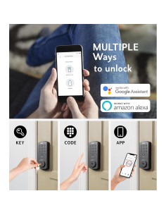 Cerradura Inteligente Lio Home A2B-S con Teclado y App 2