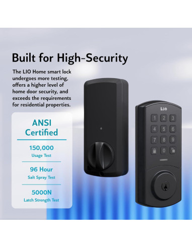 Cerradura Inteligente Lio Home A2B-S con Teclado y App