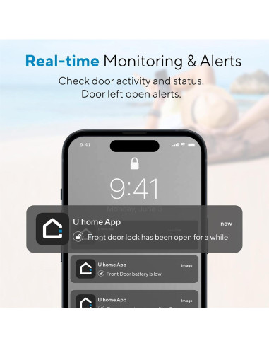 Cerradura Inteligente ULTRALOQ Bolt Huella Dactilar WiFi