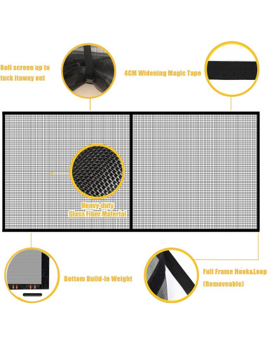 Pantalla Magnética LIAMST 4.88x2.13m para Garaje