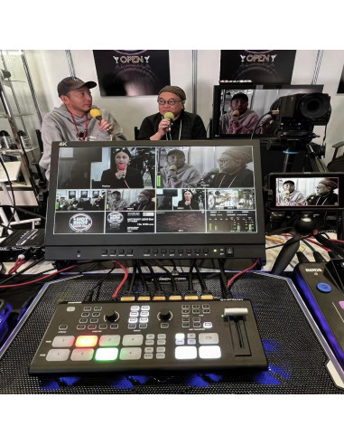 Osee GoStream Deck Pro Conmutador HDMI 6 Entradas 8 Botones