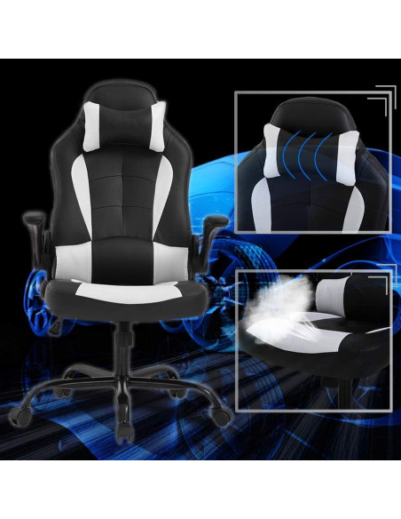 Silla de Juego BestOffice Ejecutiva Ajustable Ergonómica