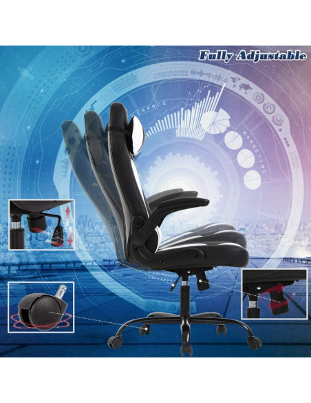 Silla de Juego BestOffice Ejecutiva Ajustable Ergonómica