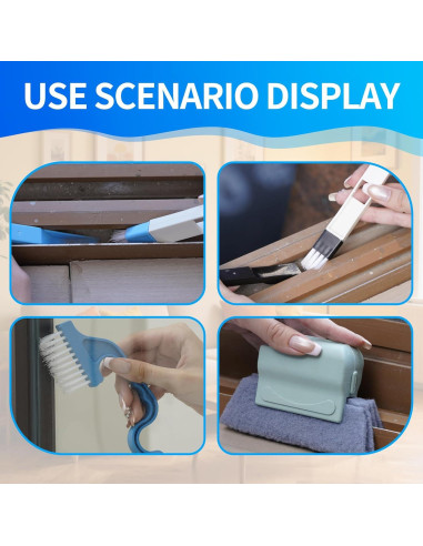 Kit de Limpieza de Ventanas Mudocp 13 Piezas Multicolor