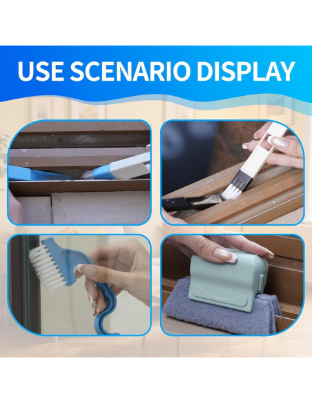 Kit de Limpieza de Ventanas Mudocp 13 Piezas Multicolor