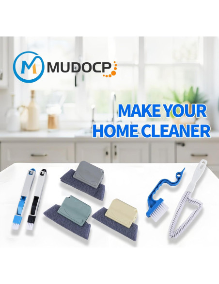 Kit de Limpieza de Ventanas Mudocp 13 Piezas Multicolor