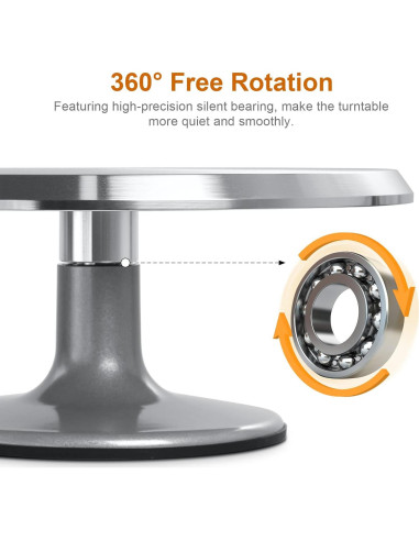 Soporte Giratorio para Pasteles Himaly 30.99 cm Antideslizante