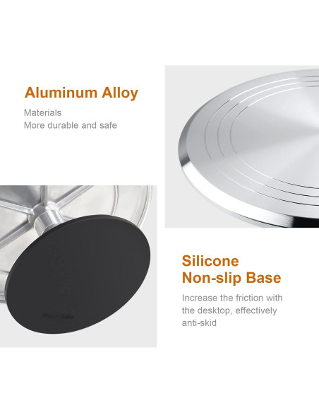 Soporte Giratorio para Pasteles Himaly 30.99 cm Antideslizante