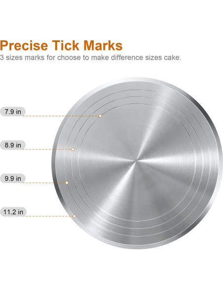 Soporte Giratorio para Pasteles Himaly 30.99 cm Antideslizante