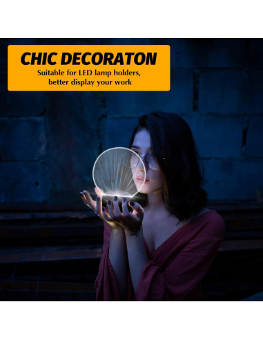 Base LED Nocturna Honoson 16 Colores Control Remoto