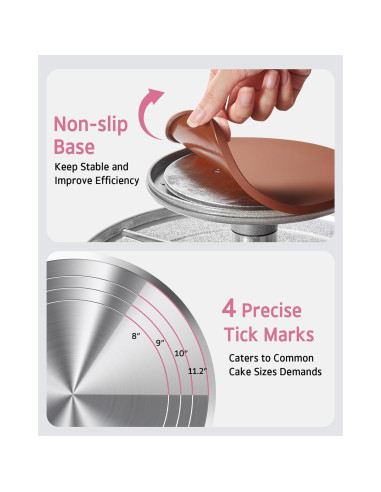 Soporte Giratorio para Pasteles Syntus 30,48 cm 27 Piezas