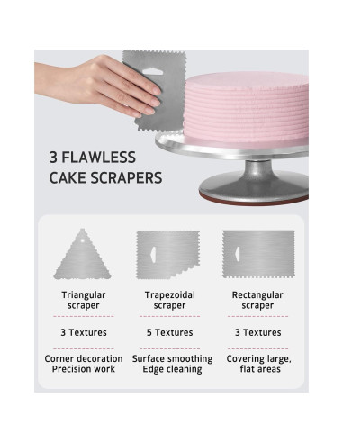 Soporte Giratorio para Pasteles Syntus 30,48 cm 27 Piezas