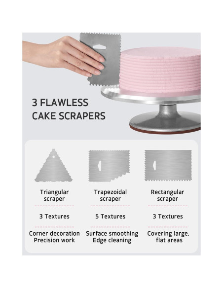 Soporte Giratorio para Pasteles Syntus 30,48 cm 27 Piezas