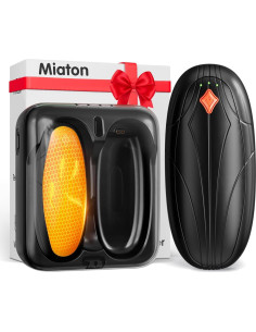 Calentadores de Manos Eléctricos Miaton N8 14000mAh 2 Pzs 2