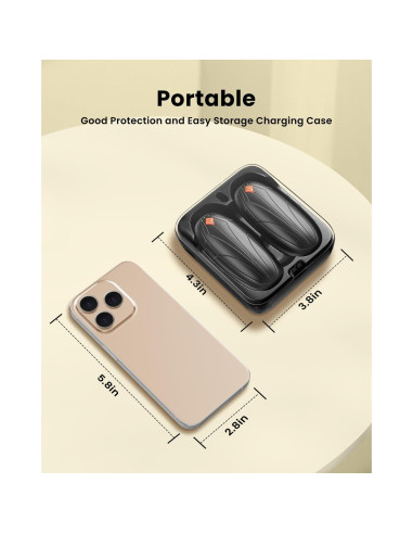 Calentadores de Manos Eléctricos Miaton N8 14000mAh 2 Pzs