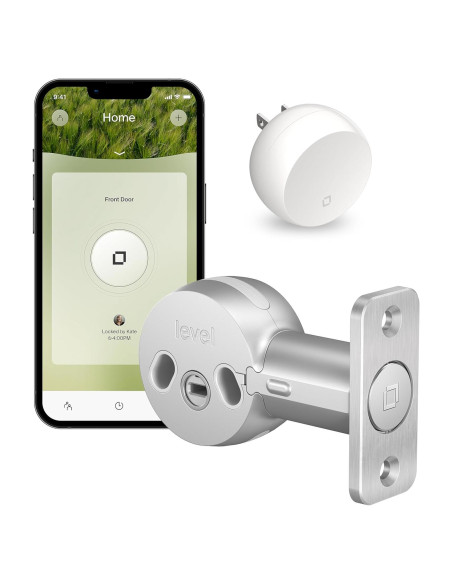 Cerradura Inteligente Level Bolt Wi-Fi - Cromo Satinado Cerradura Inteligente Level Bolt Wi-Fi - Cromo Satinado