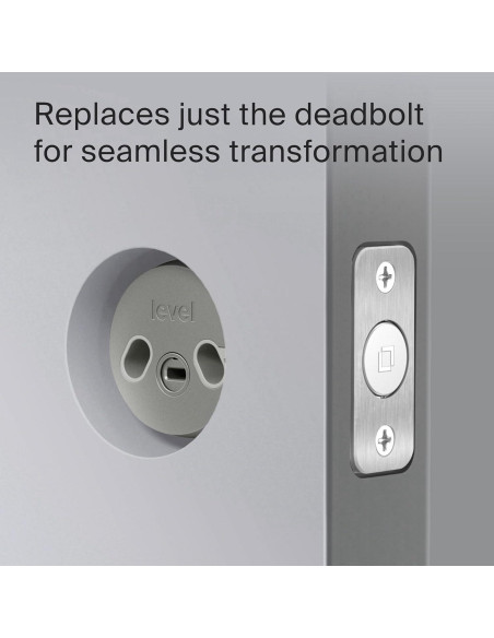 Cerradura Inteligente Level Bolt Wi-Fi - Cromo Satinado Cerradura Inteligente Level Bolt Wi-Fi - Cromo Satinado