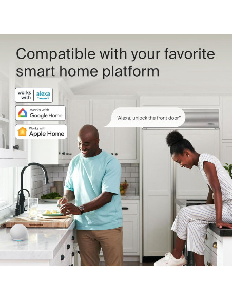 Cerradura Inteligente Level Bolt Wi-Fi - Cromo Satinado Cerradura Inteligente Level Bolt Wi-Fi - Cromo Satinado