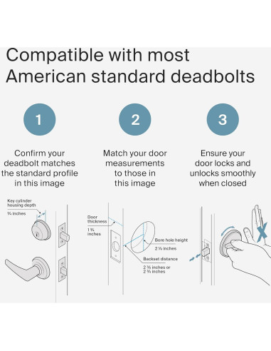 Cerradura Inteligente Level Bolt Wi-Fi - Cromo Satinado