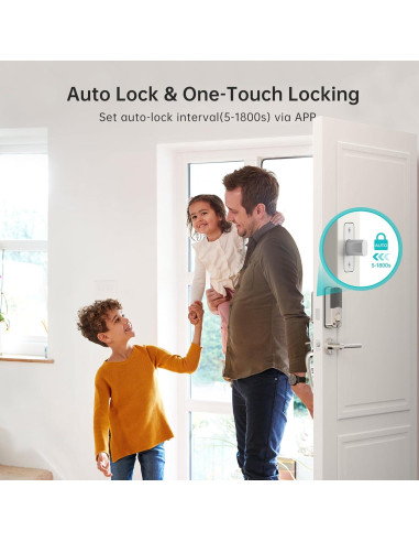 Cerradura WiFi Inteligente Hornbill Y4 con Huella Dactilar