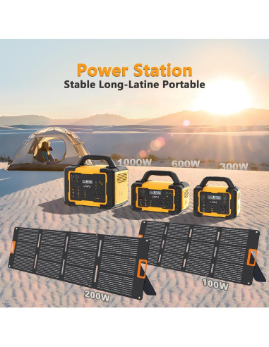 Generador Solar 300W VIDA INNOVADORA con Panel Solar 100W