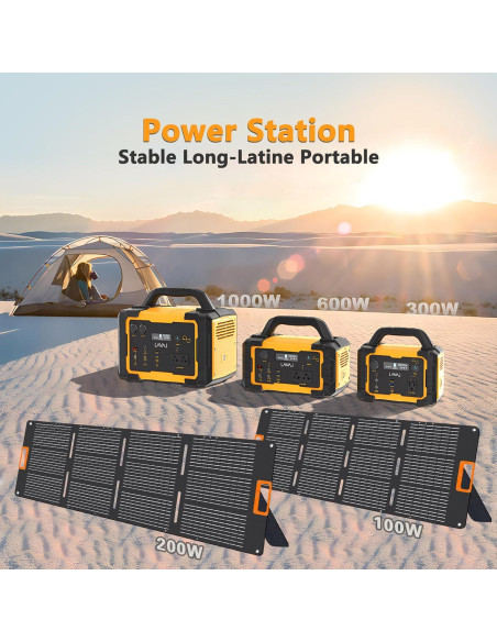 Generador Solar 300W VIDA INNOVADORA con Panel Solar 100W