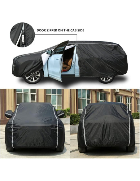 Funda de Coche Impermeable Coverado 190T SUV Ajuste Universal