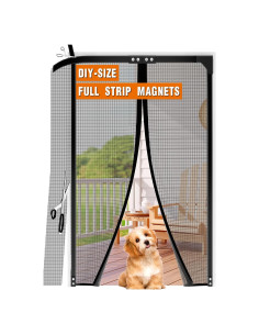 Puerta de Pantalla Magnética MLEJU 101.6x210.8cm Fibra Vidrio