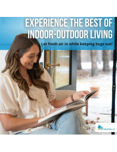 Puerta Pantalla Magnética Fenestrelle 1,41 kg para Puertas Dobles 2