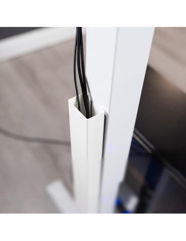 Canal de Cables Magnético VIVO DESK-AC01-1MW 35,56 cm Blanco