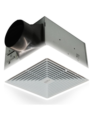 Ventilador de Baño BV 110CFM LED Silencioso 800lm