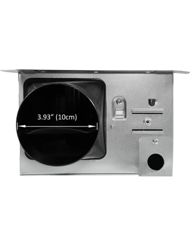 Ventilador de Baño BV 110CFM LED Silencioso 800lm