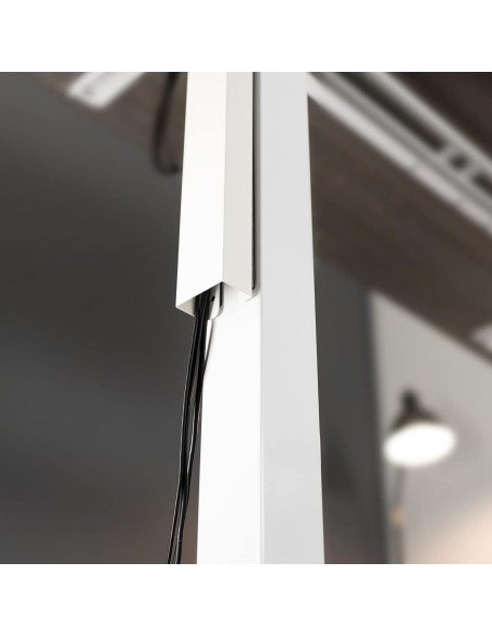 Canal de Cables Magnético VIVO DESK-AC01-1MW 35,56 cm Blanco