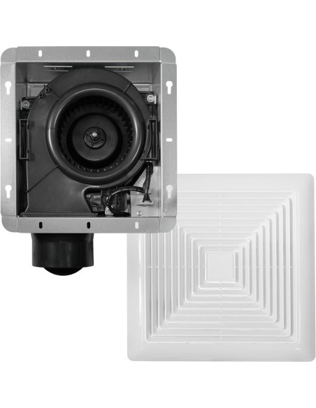 Ventilador de Baño BV 110CFM LED Silencioso 800lm