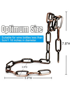 Soporte de Botellas de Vino YHan - Estante Flotante Elegante 2