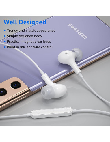 Auriculares USB C Magnéticos APETOO con Aislamiento de Ruido
