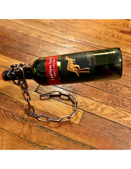 Soporte de Botellas de Vino YHan - Estante Flotante Elegante