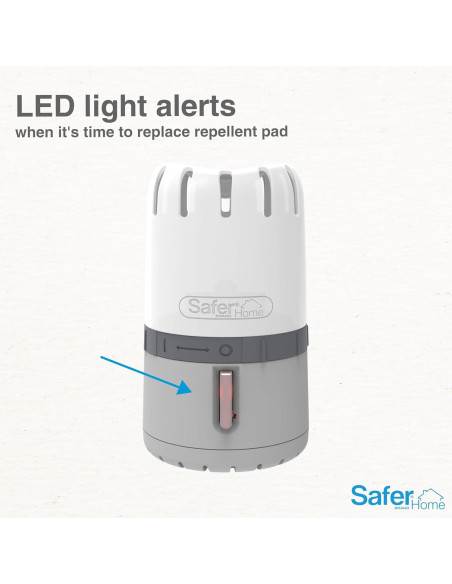 Repelente Natural de Mosquitos Safer Brand SH1200 - 12 Horas