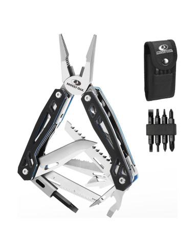 Multiherramienta MOSSY OAK 21-en-1 Acero Inoxidable Negro