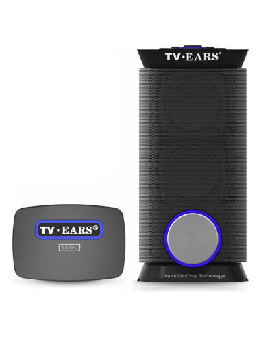 Altavoces Inalámbricos EARS para TV 5.8 GHz, Voz Clara