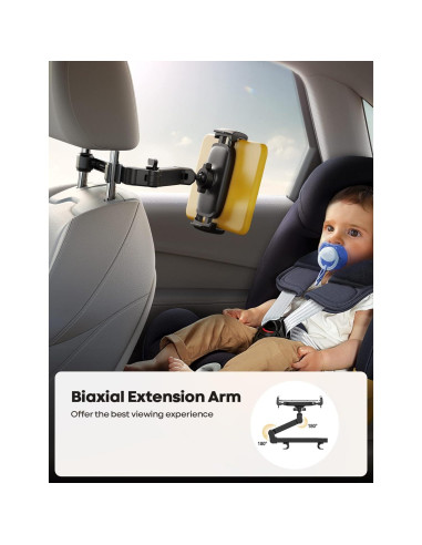 Soporte para Tableta Lamicall CH06 - Ajustable para Coche