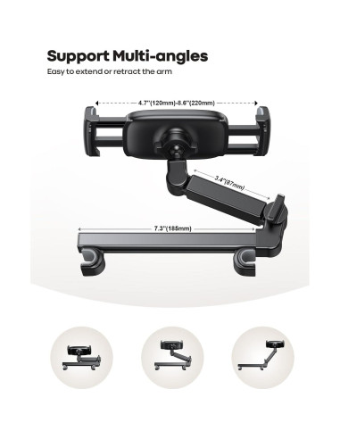 Soporte para Tableta Lamicall CH06 - Ajustable para Coche