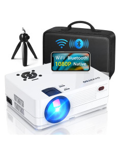 Proyector Full HD Dxyiitoo S3 1080P WiFi Bluetooth 12000 lm