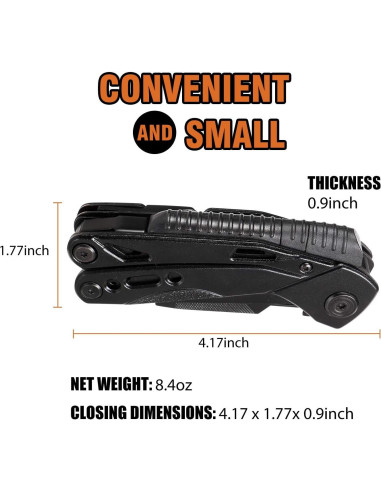 Multiherramienta 15 en 1 ForChic, Alicates y Accesorios