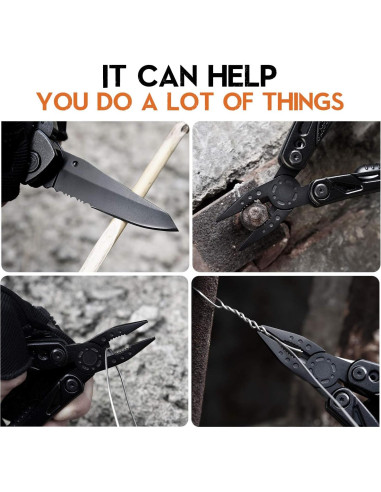 Multiherramienta 15 en 1 ForChic, Alicates y Accesorios