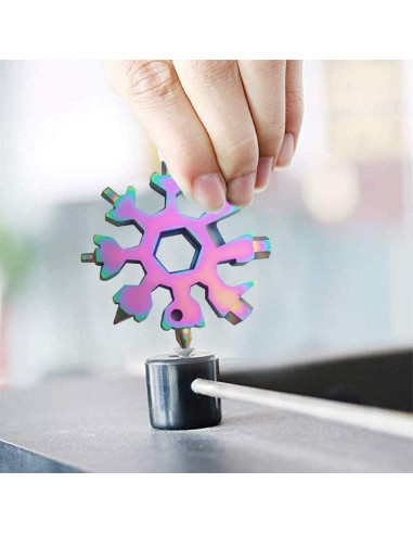 Herramienta Multiusos 18-en-1 COLORCASA Acero Inoxidable