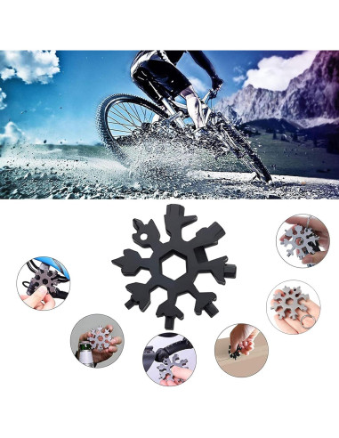 Herramienta Multiusos 18-en-1 COLORCASA Acero Inoxidable